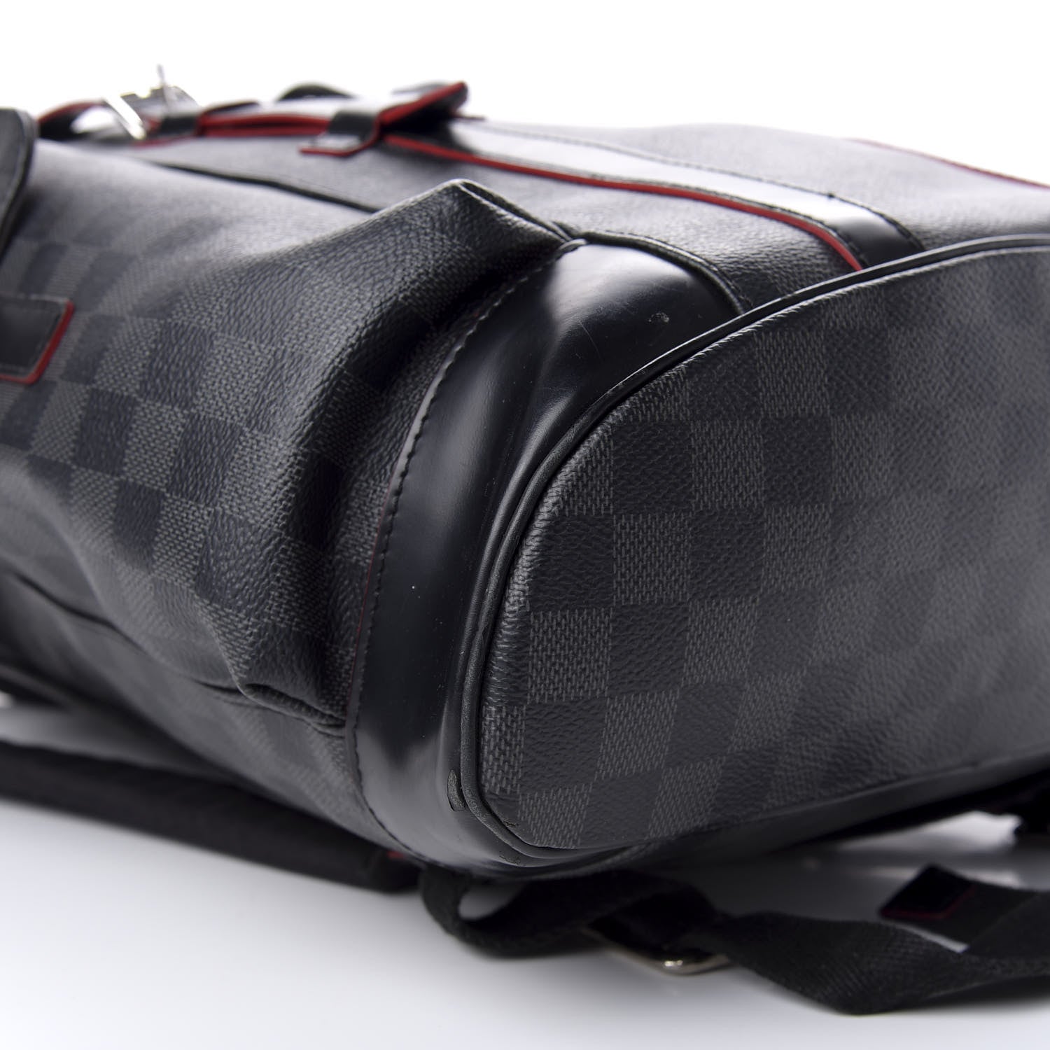 Louis Vuitton Damier Graphite Christopher PM Red 8 of 11