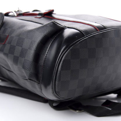 Louis Vuitton Damier Graphite Christopher PM Red 8 of 11