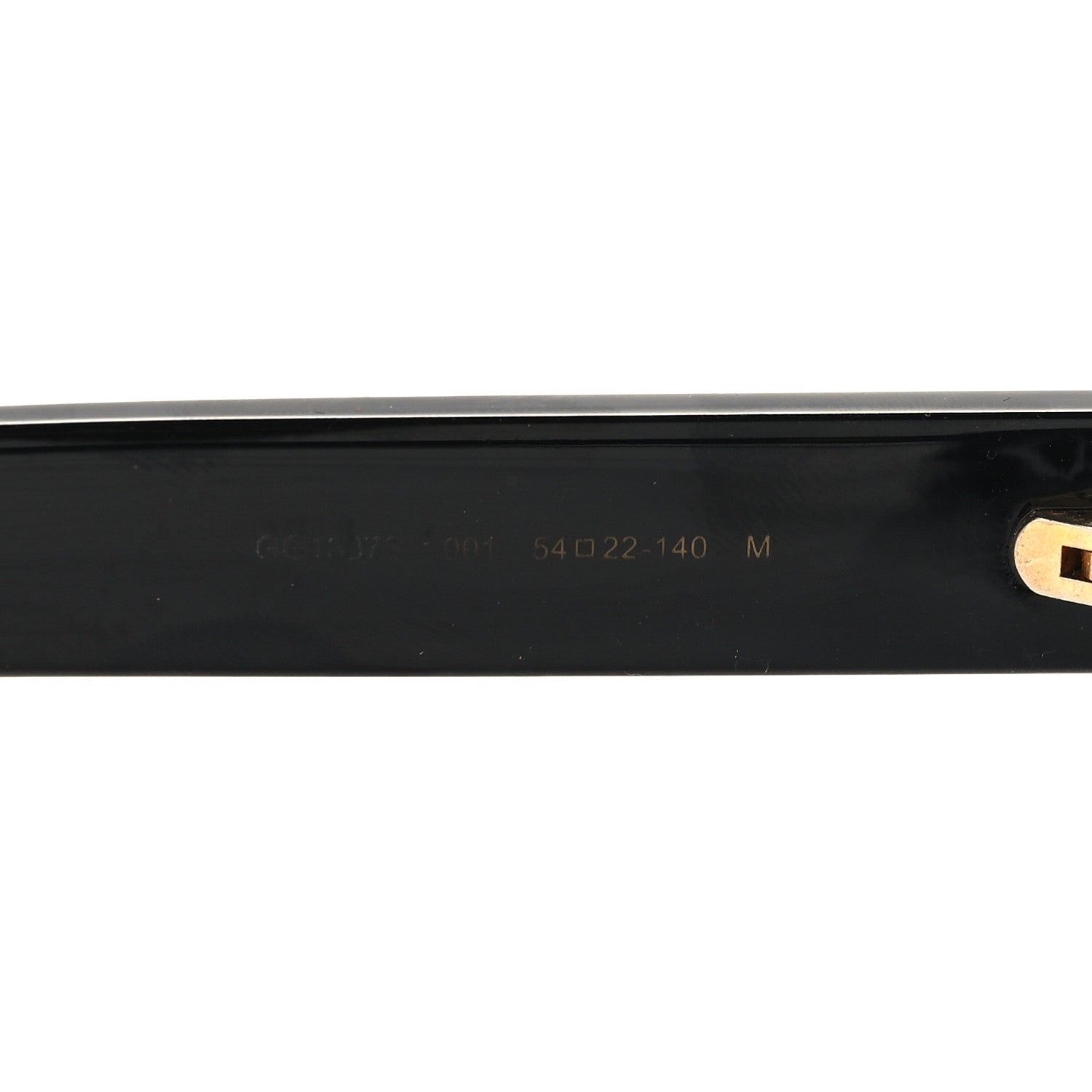 Gucci Acetate Square Frame Sunglasses GG1337S Black 6 of 7
