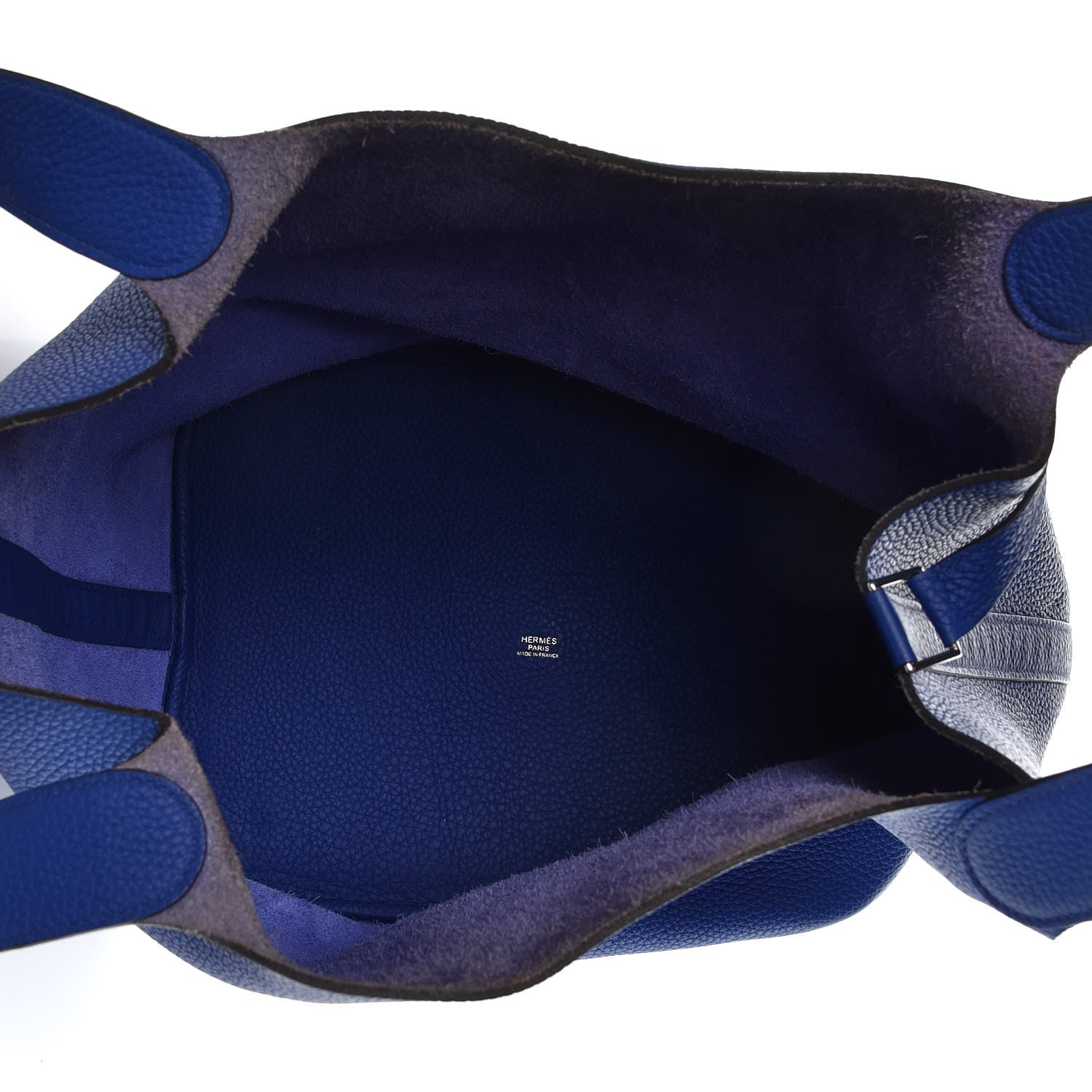 Hermes Taurillon Clemence Picotin Lock TGM Bleu Electrique 5 of 14