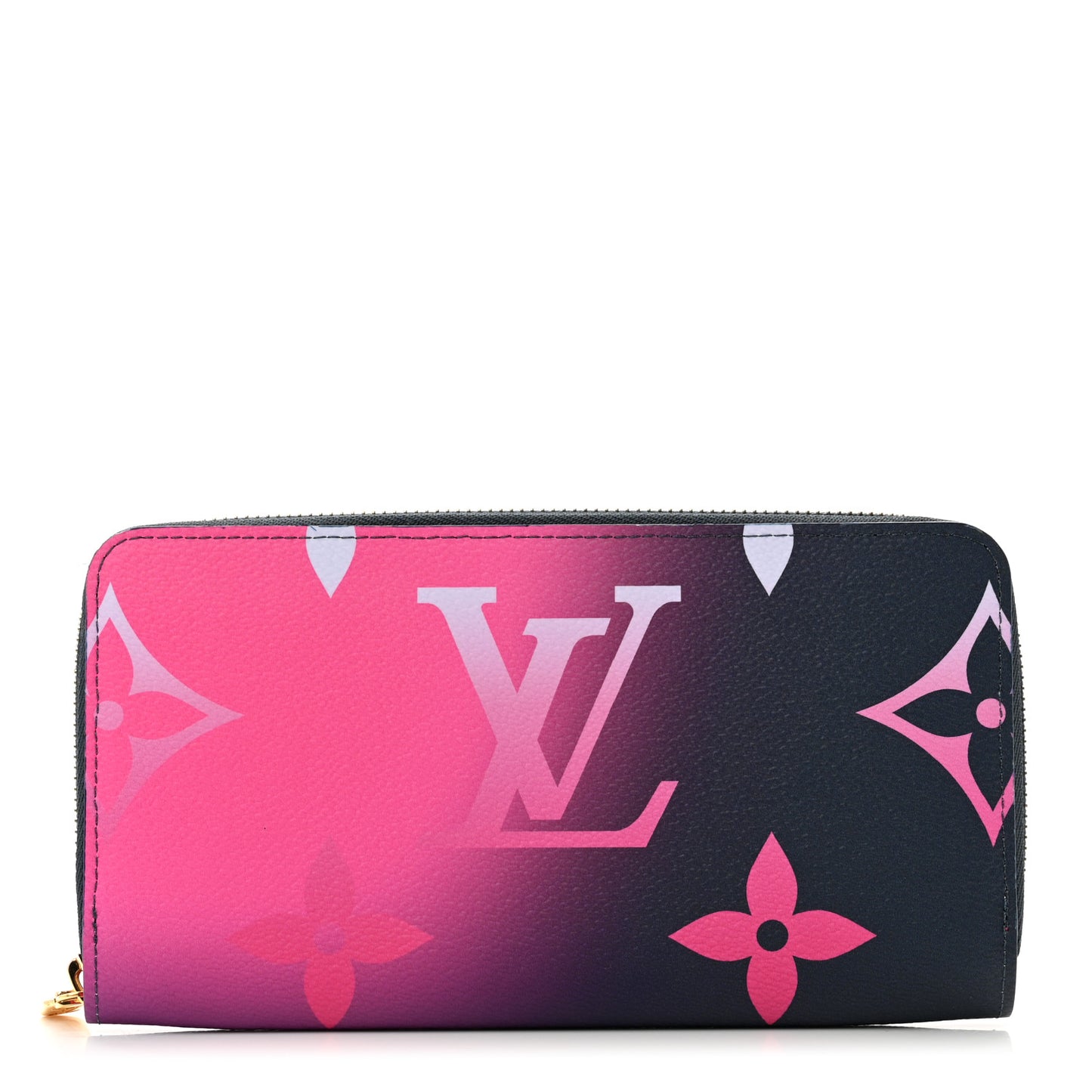 Monogram Giant Spring In The City Zippy Wallet Midnight Fuchsia