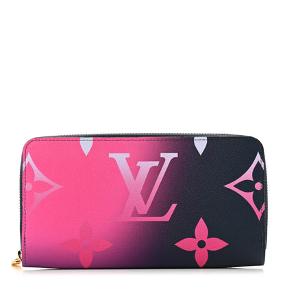 Louis Vuitton Monogram Giant Spring In The City Zippy Wallet Midnight Fuchsia 1 of 7