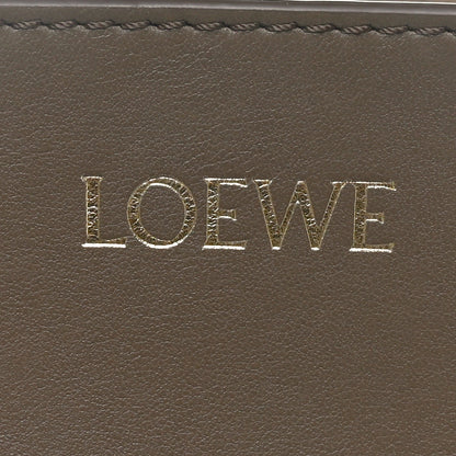 Loewe Shiny Calfskin Medium Puzzle Fold Tote Umber 6 of 9