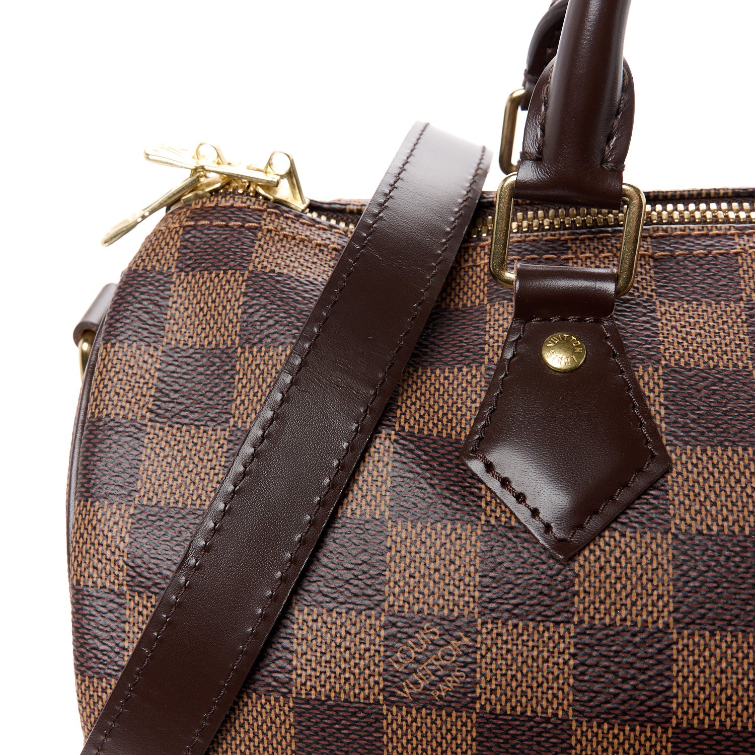 Louis Vuitton Damier Ebene Speedy Bandouliere 30 13 of 14
