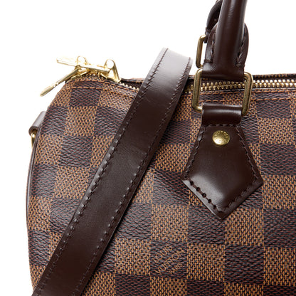 Louis Vuitton Damier Ebene Speedy Bandouliere 30 13 of 14