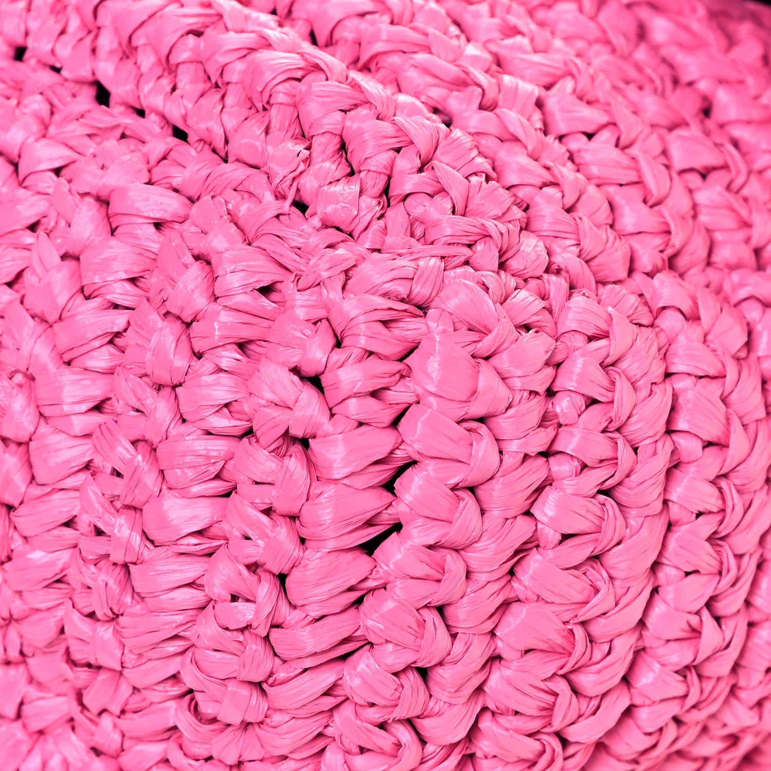 Saint Laurent Raffia Calfskin Monogram Medium Niki Chain Satchel Bright Pink 10 of 14