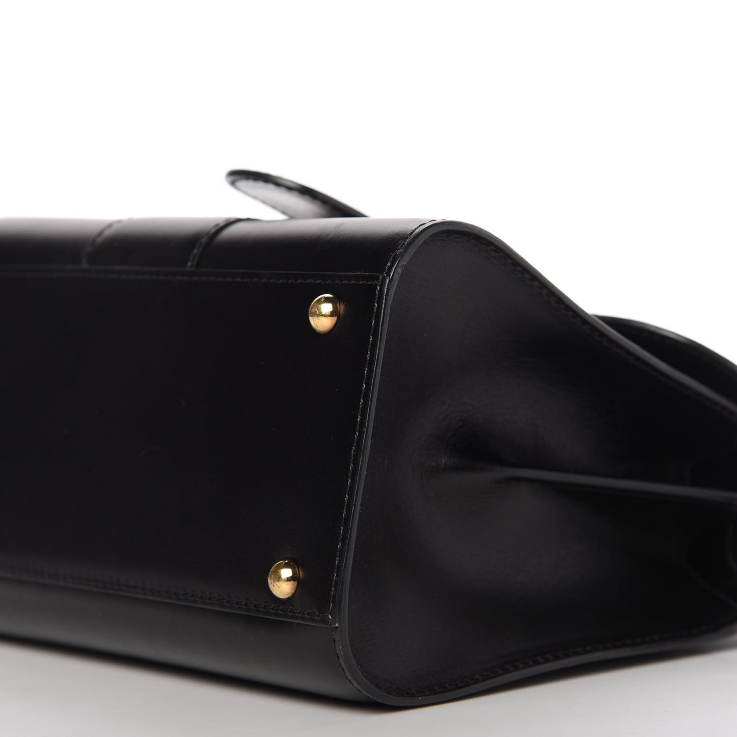 Box Calfskin Mini Brillant Satchel Black