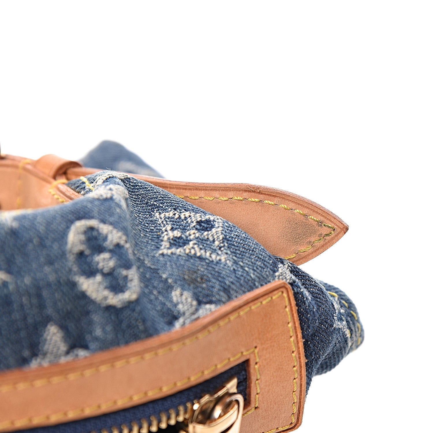 Louis Vuitton Monogram Denim Baggy PM Blue 8 of 13