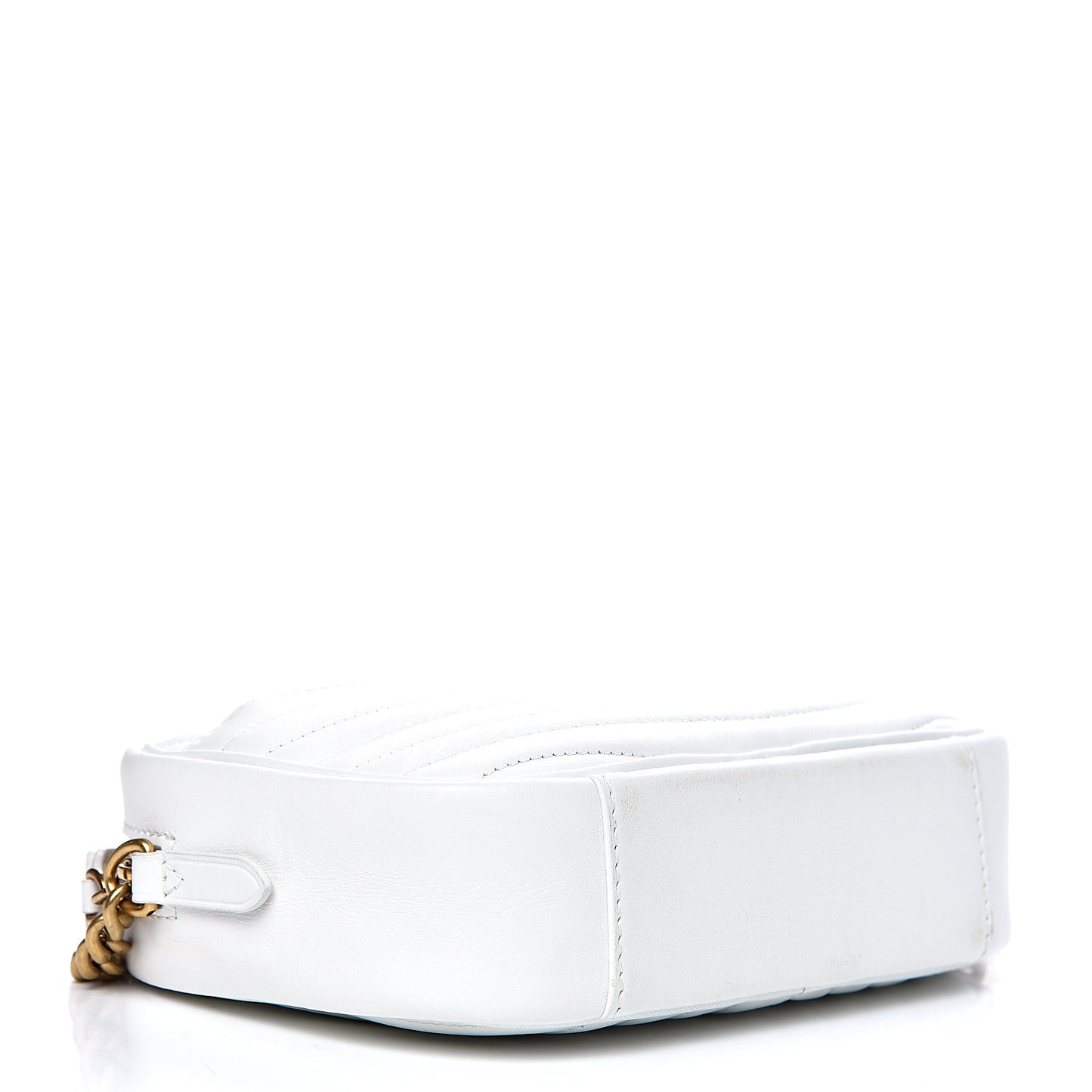 Calfskin New Wave Camera Bag White