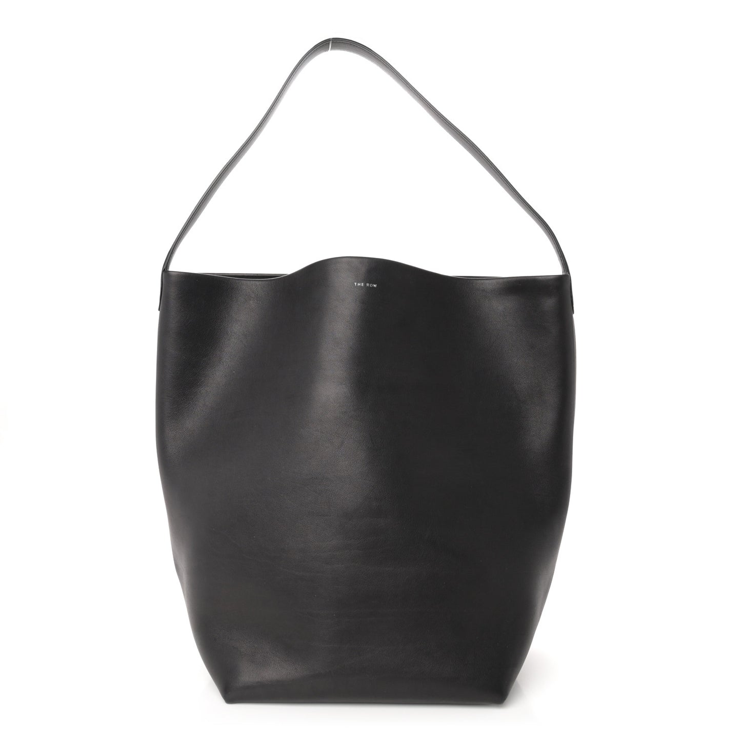 Grained Calfskin Large N/S Park Tote Black