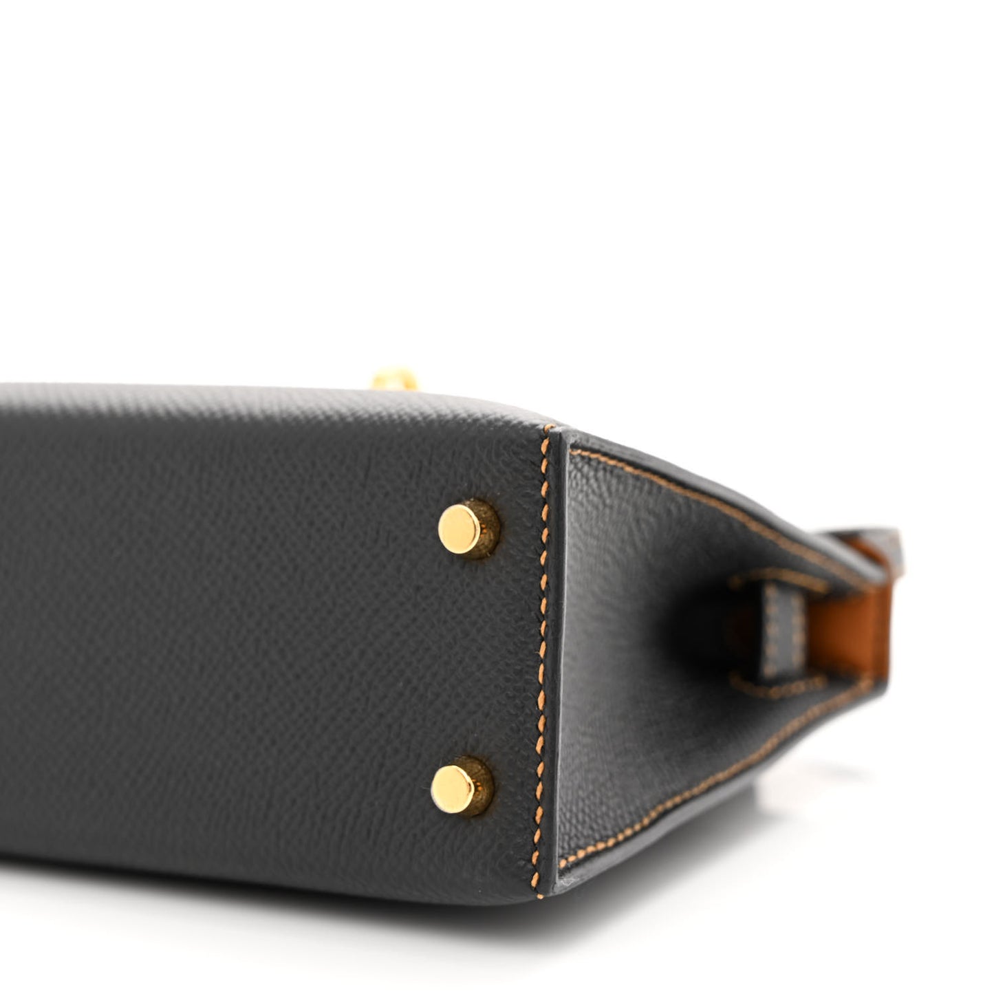 Epsom Horseshoe Mini Kelly Sellier 20 Black Natural Sable