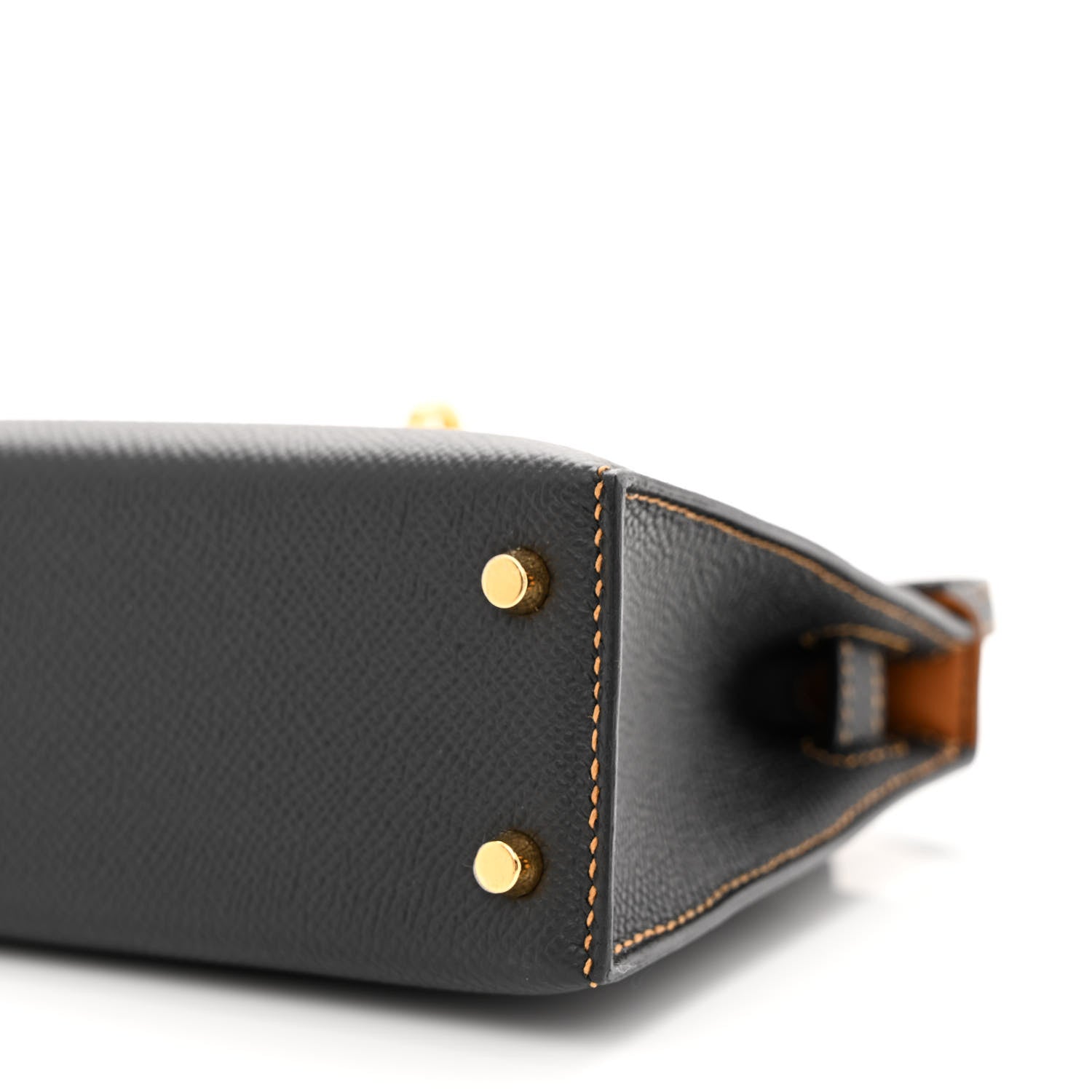 Hermes Epsom Horseshoe Mini Kelly Sellier 20 Black Natural Sable 10 of 12