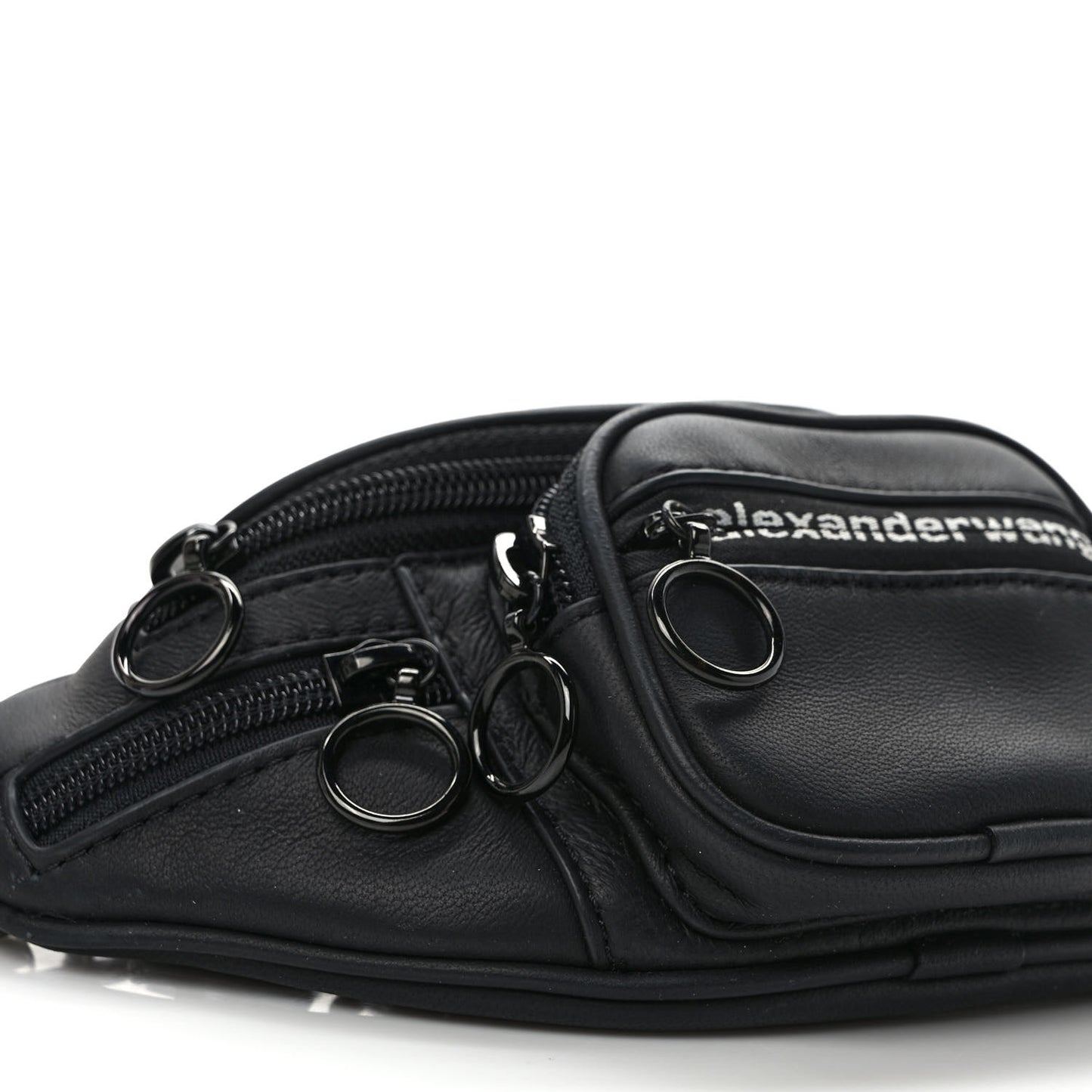 Lambskin Attica Mini Belt Bag Black