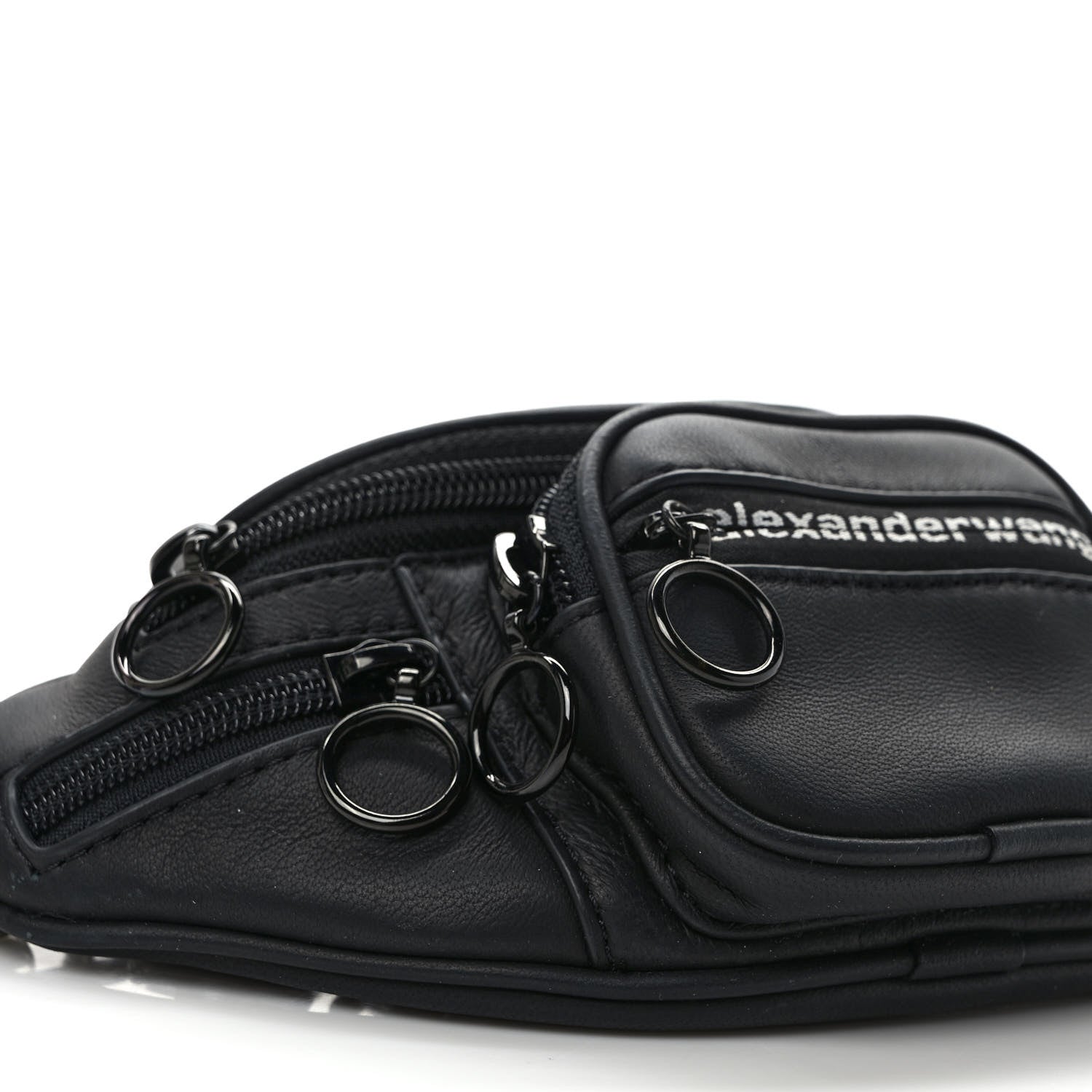 Alexander Wang Lambskin Attica Mini Belt Bag Black 7 of 8