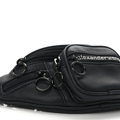 Alexander Wang Lambskin Attica Mini Belt Bag Black 7 of 8