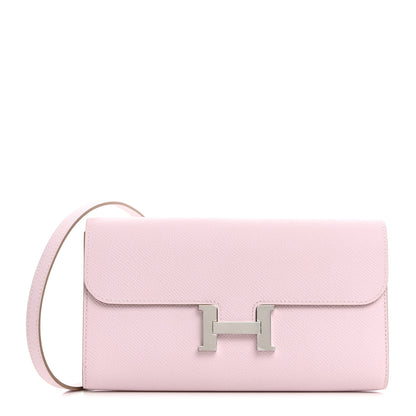 Hermes Epsom Constance Wallet To Go Mauve Pale 1 of 10