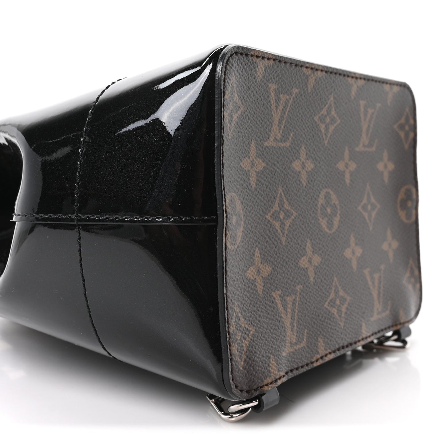 Patent Monogram Hot Springs Backpack Black