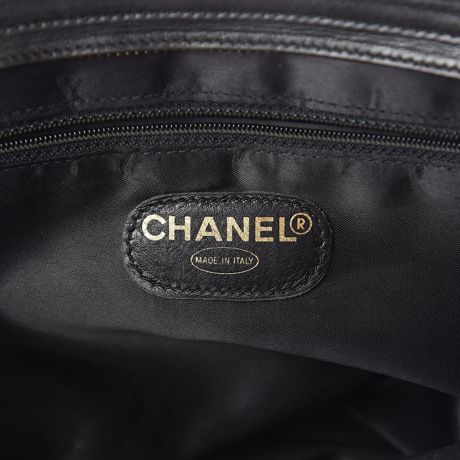 Chanel Lambskin CC Shoulder Bag Black 6 of 12