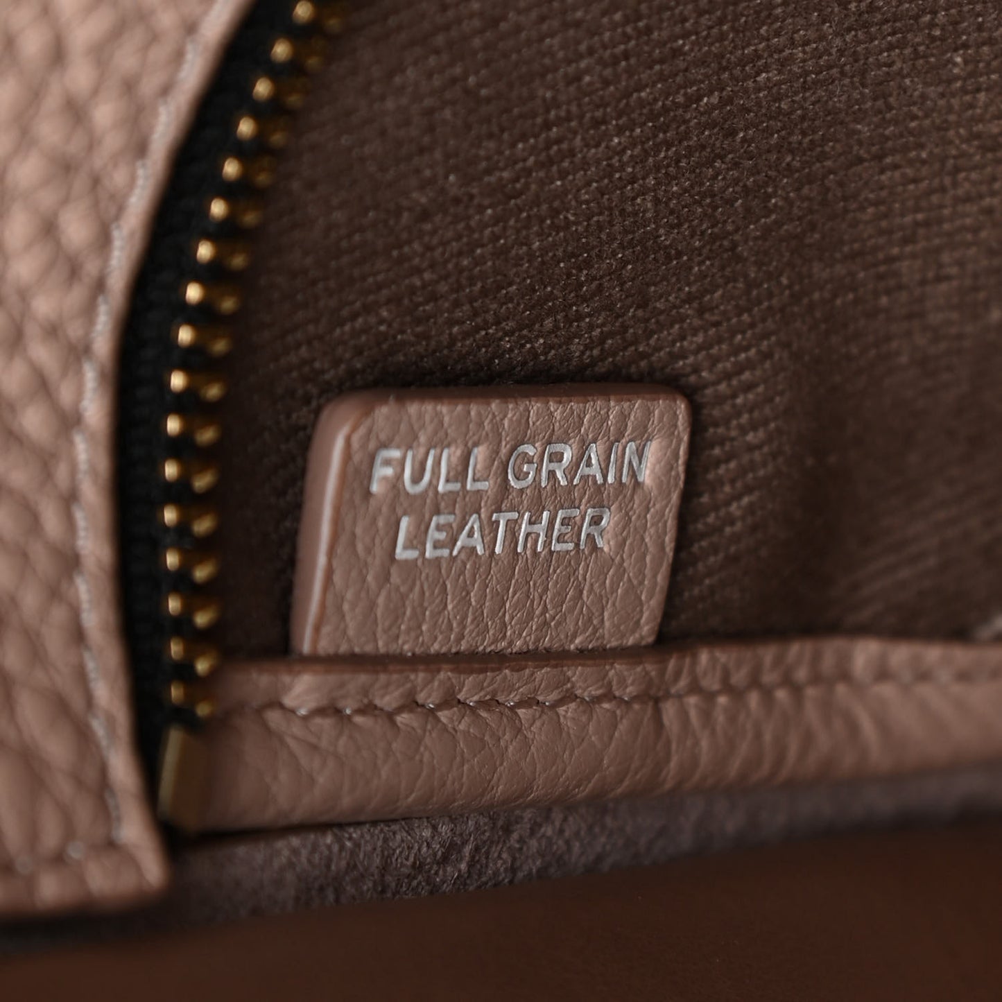 Grained Calfskin Small The Tote Bag Rose Dust