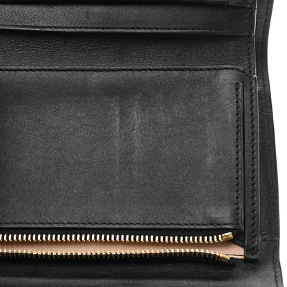 Chloe Grained Calfskin Alphabet Compact Wallet Black 6 of 11