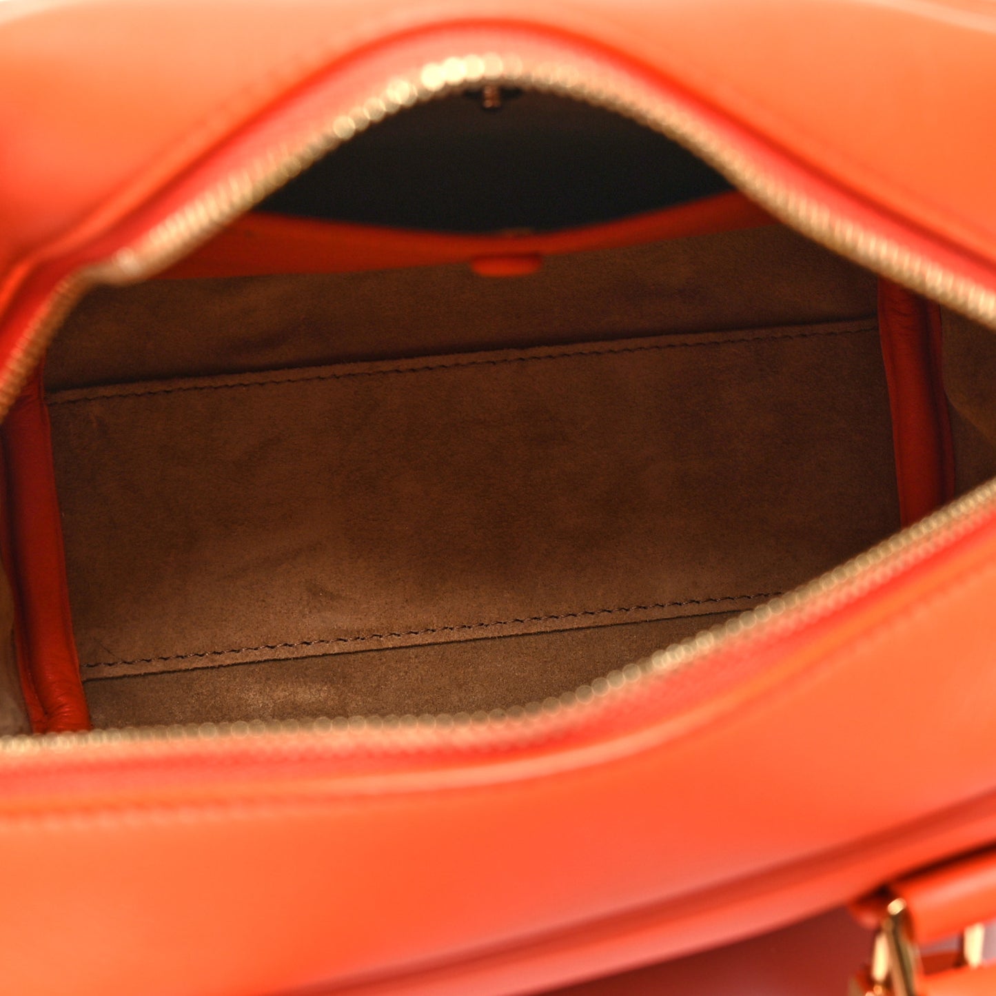 Nappa Calfskin Amazona 16 Square Bag Orange