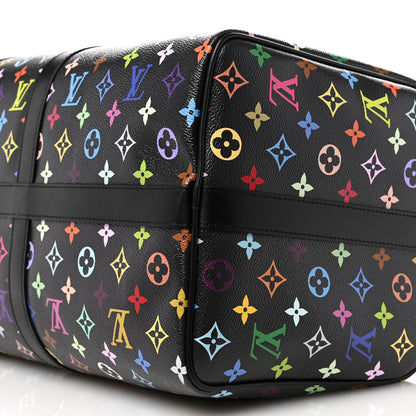 Louis Vuitton LV X TM Monogram Multicolor Keepall Bandouliere 50 Black 8 of 8