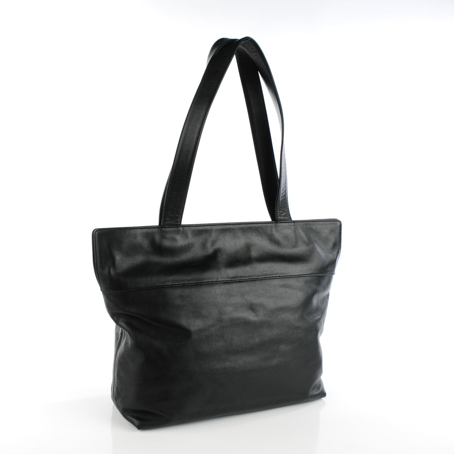Chanel Lambskin CC Shoulder Bag Black 3 of 7