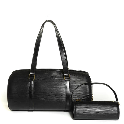 Louis Vuitton Epi Soufflot Black 1 of 8