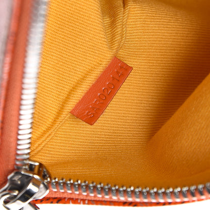 Goyard Goyardine Senat Pochette MM Orange 7 of 10