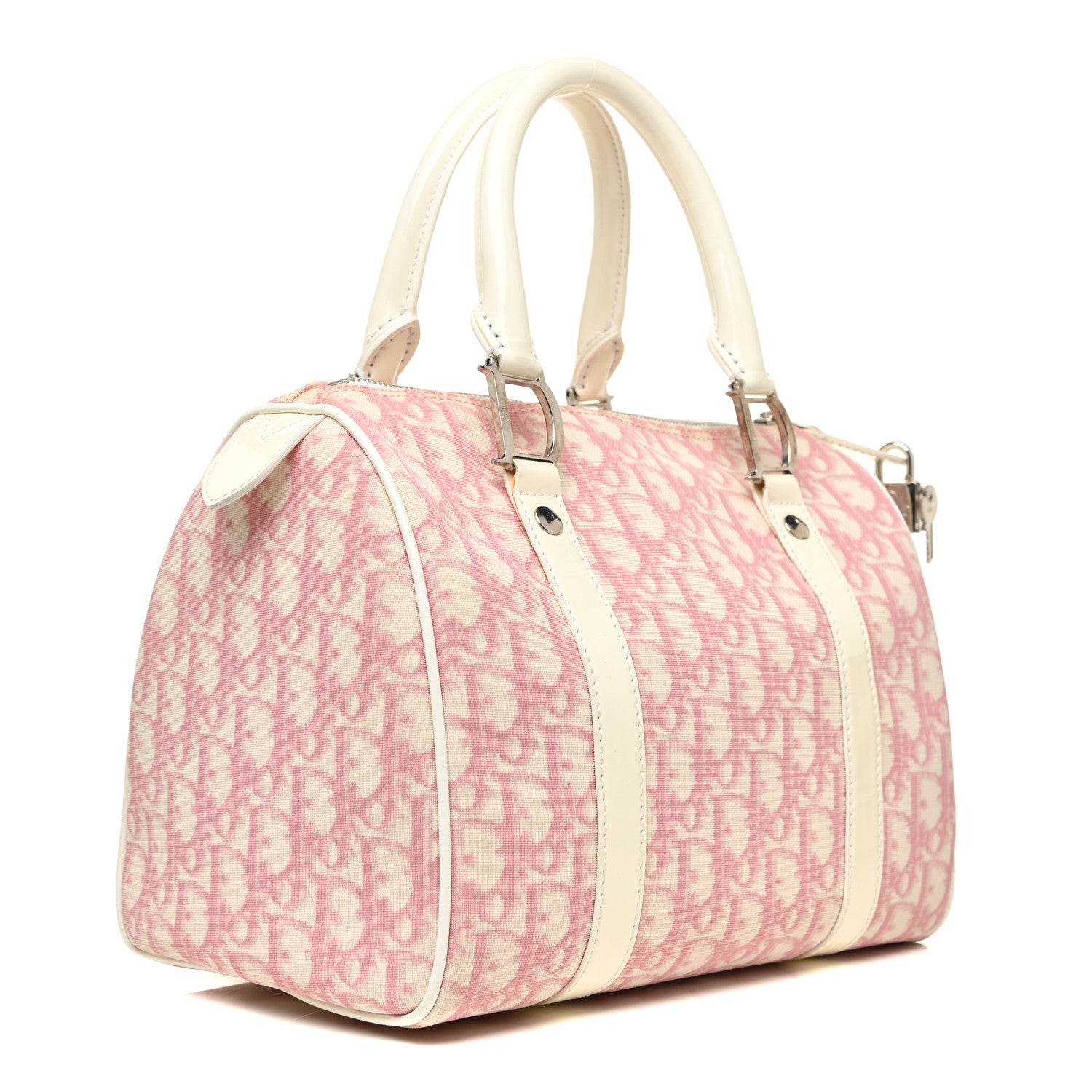 Christian Dior Monogram Boston Pink 2 of 14