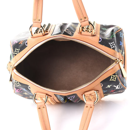 Louis Vuitton Monogram Multicolor Courtney MM Black 5 of 9