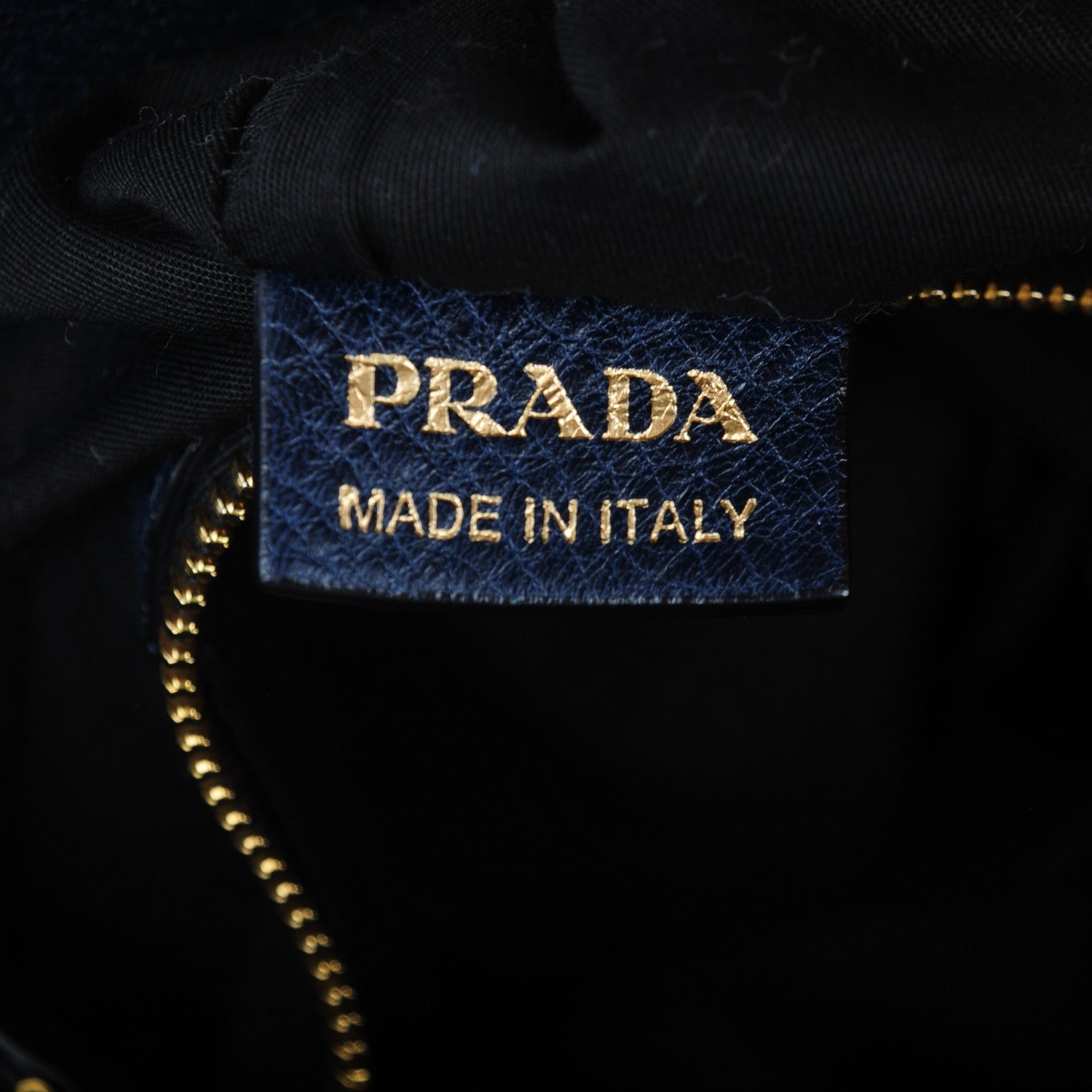 Prada Cervo Deerskin Hobo Baltico 9 of 9