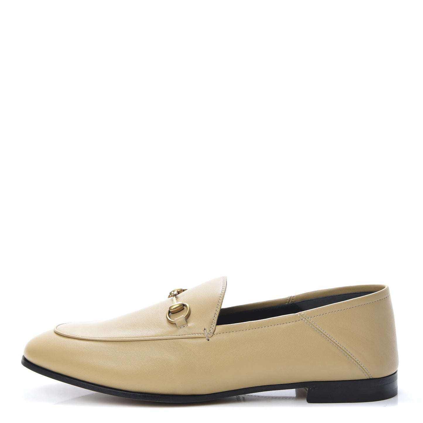 Lambskin Womens Brixton Horsebit Loafers 41 Wheat