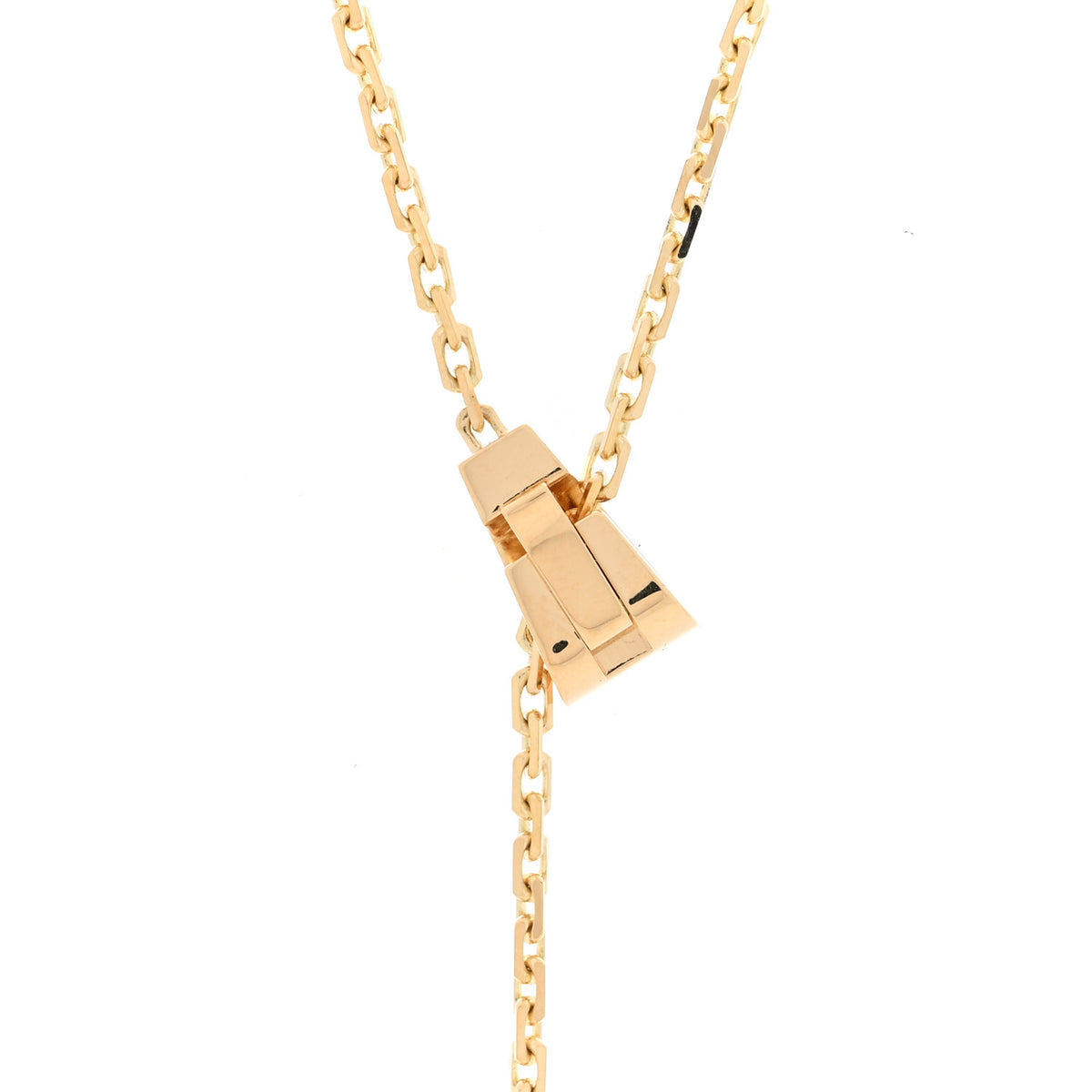 Cartier 18K Yellow Gold LOVE Lariat Necklace 5 of 5