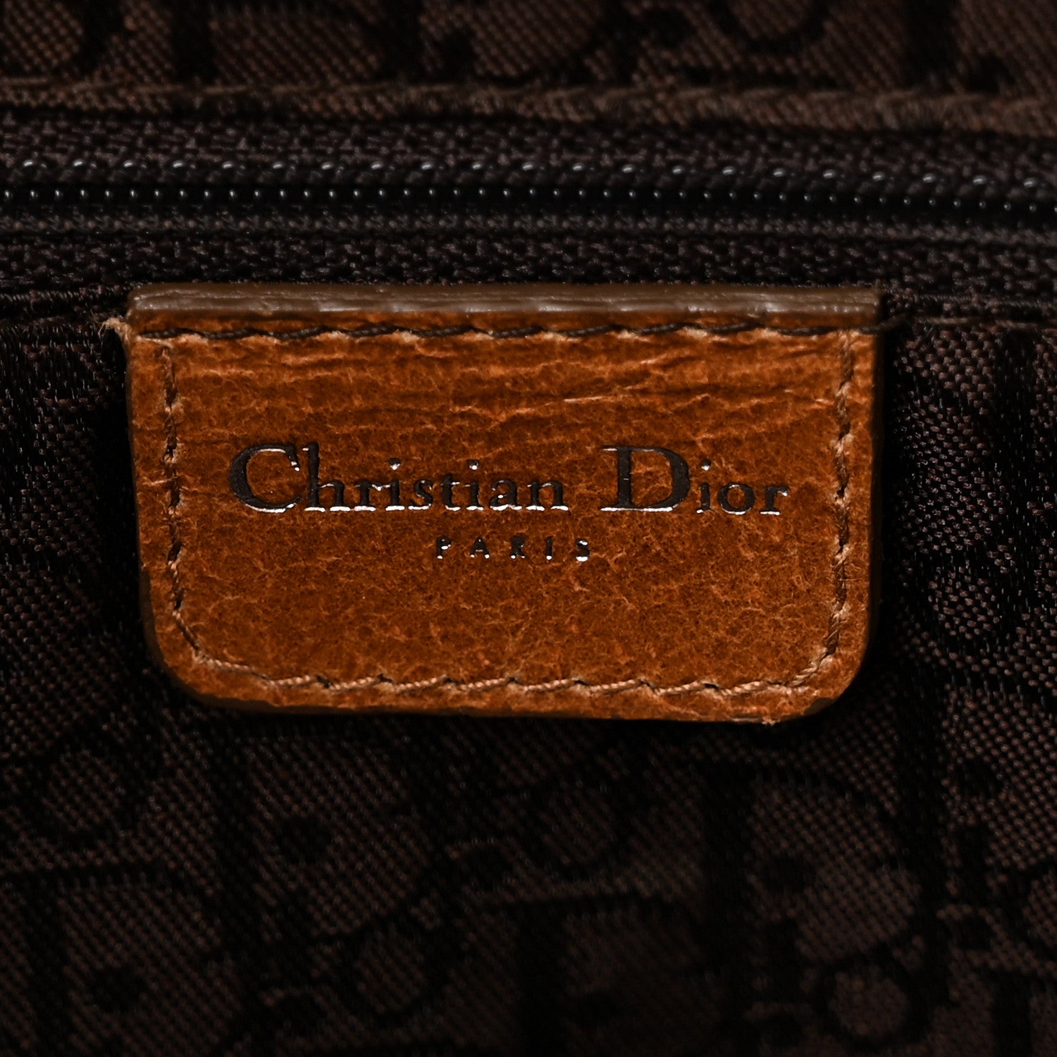 Christian Dior Canvas Floral Frame Satchel 6 of 10