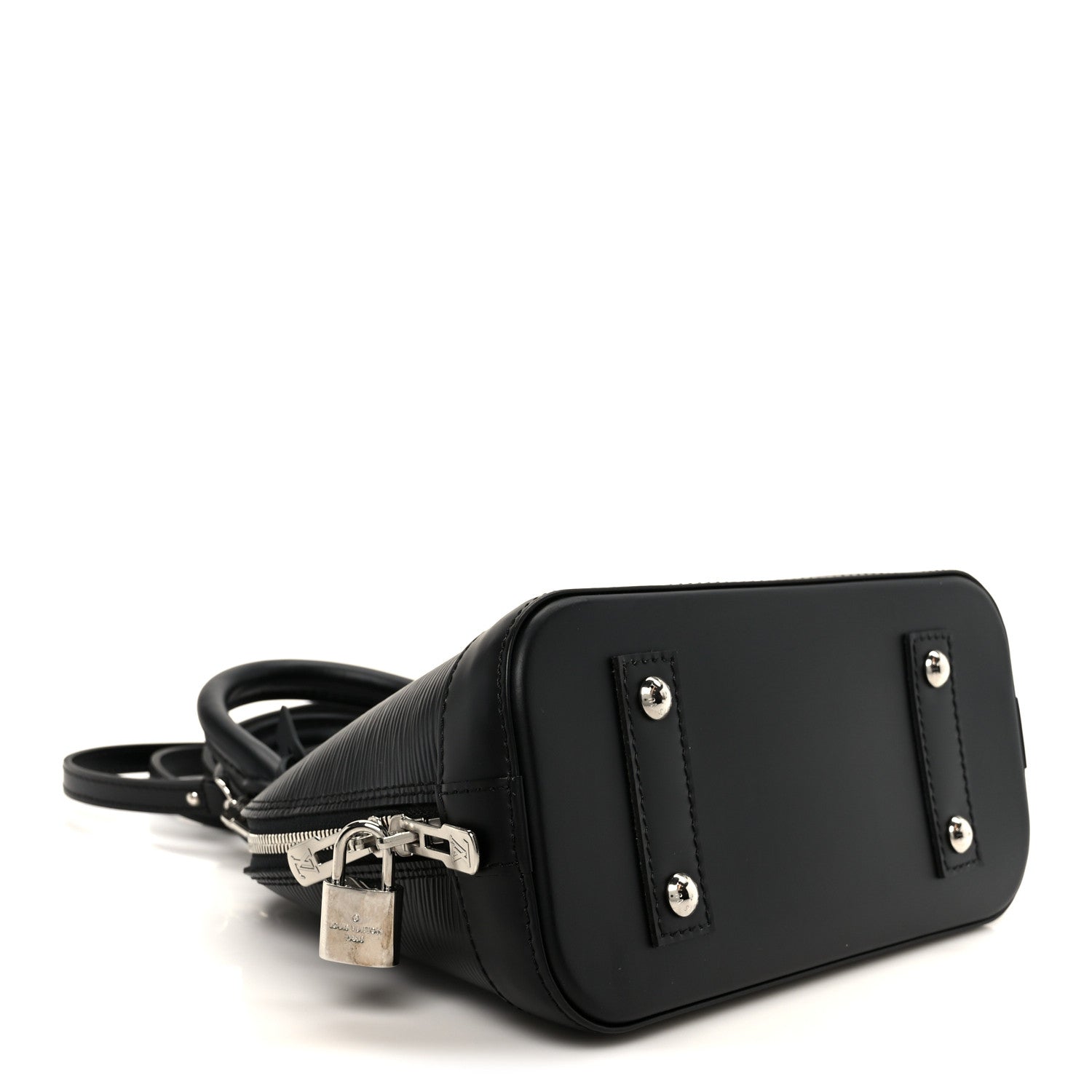 Louis Vuitton Epi Alma BB Black 4 of 13