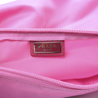 Prada Nylon Vela Cosmetic Pouch Begonia 6 of 10