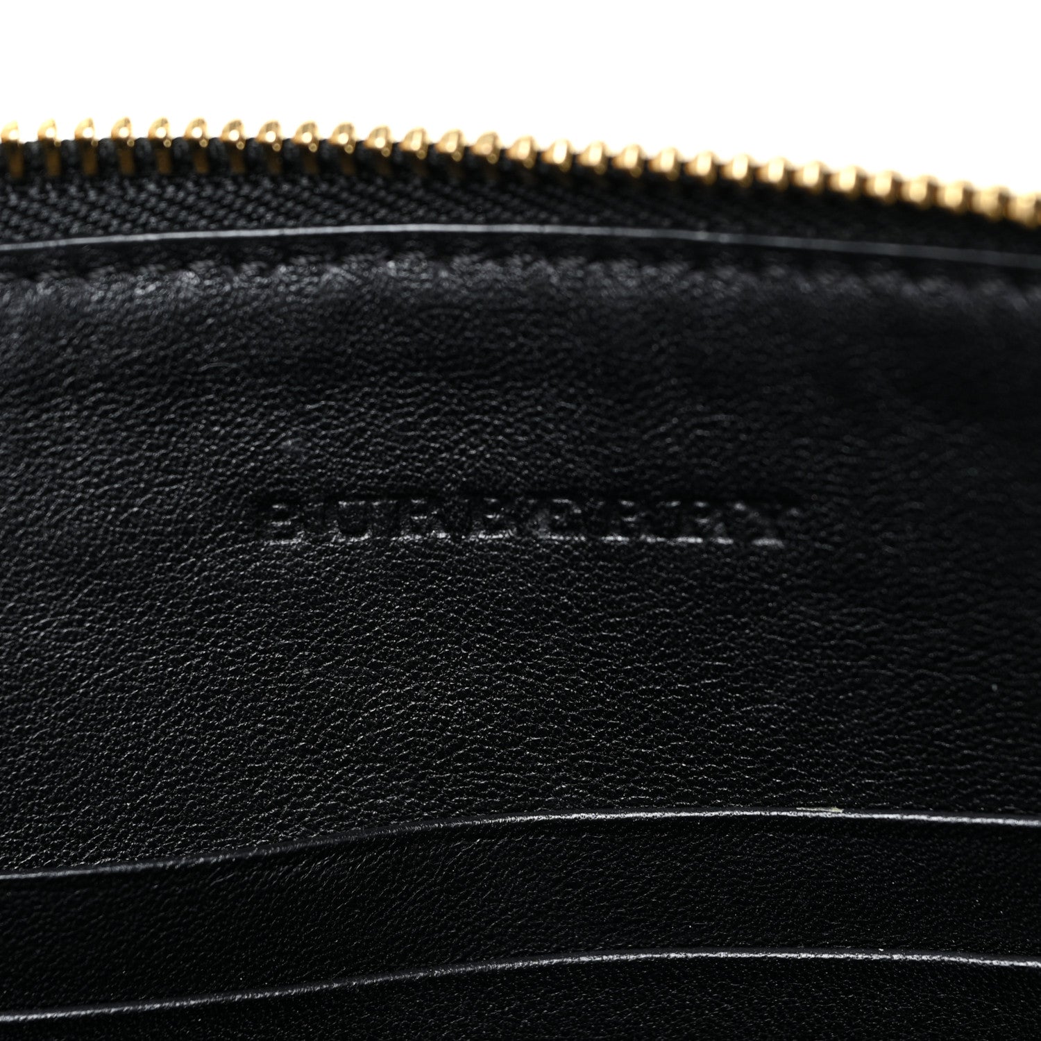 Burberry House Check Derby Peyton Crossbody Clutch Bag Black 6 of 9