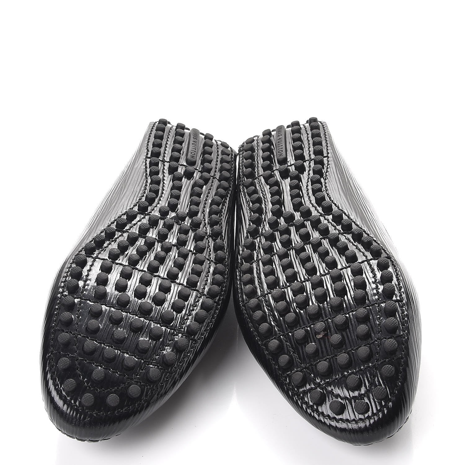 Louis Vuitton Electric Epi Driving Loafers 37 Black 7 of 12