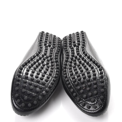 Louis Vuitton Electric Epi Driving Loafers 37 Black 7 of 12
