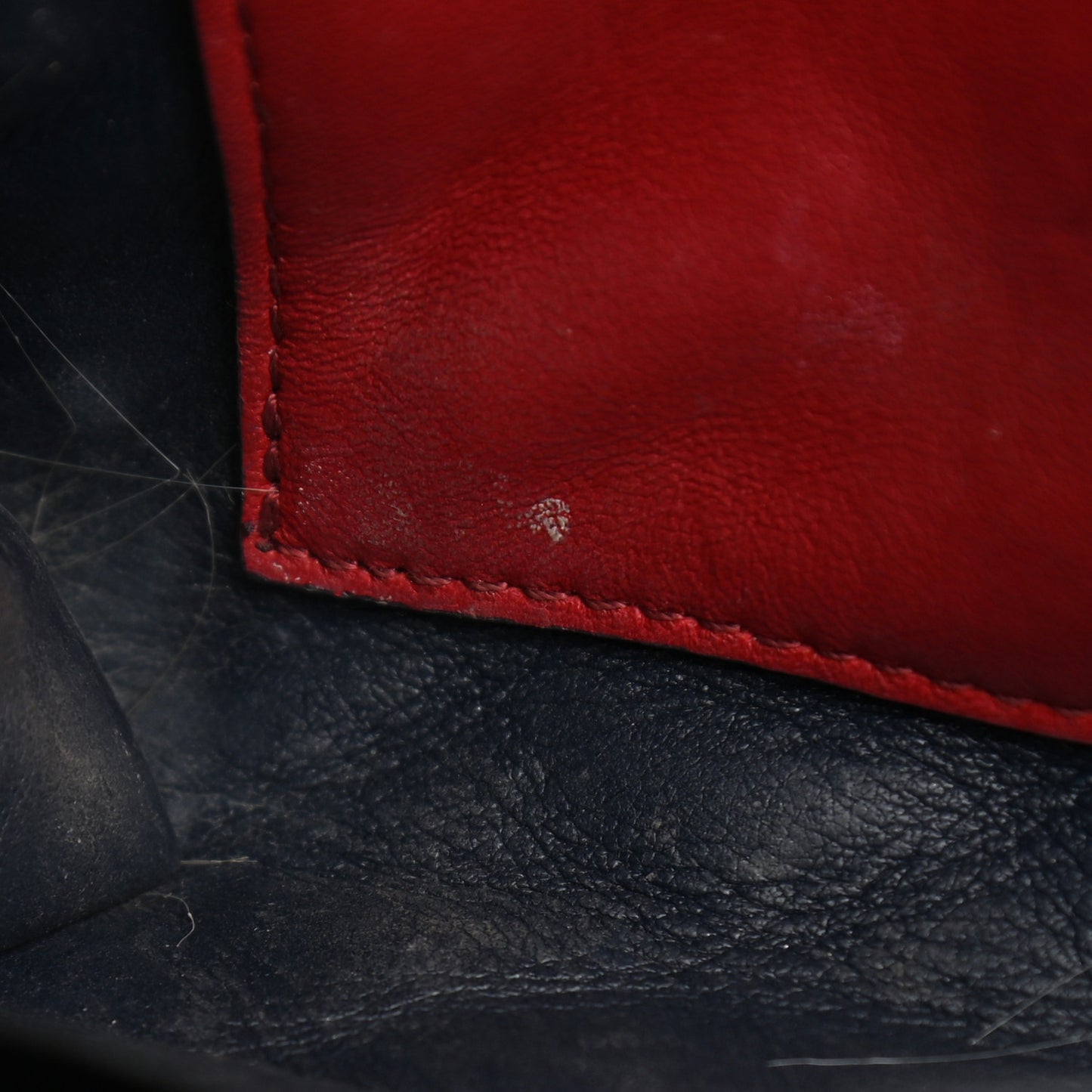 Lambskin Free Rockstud Spike Wallet On Chain Marine