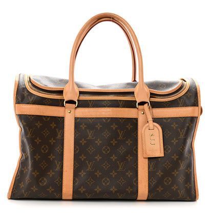 Louis Vuitton Monogram Sac Chien 50 Pet Carrier 1 of 13
