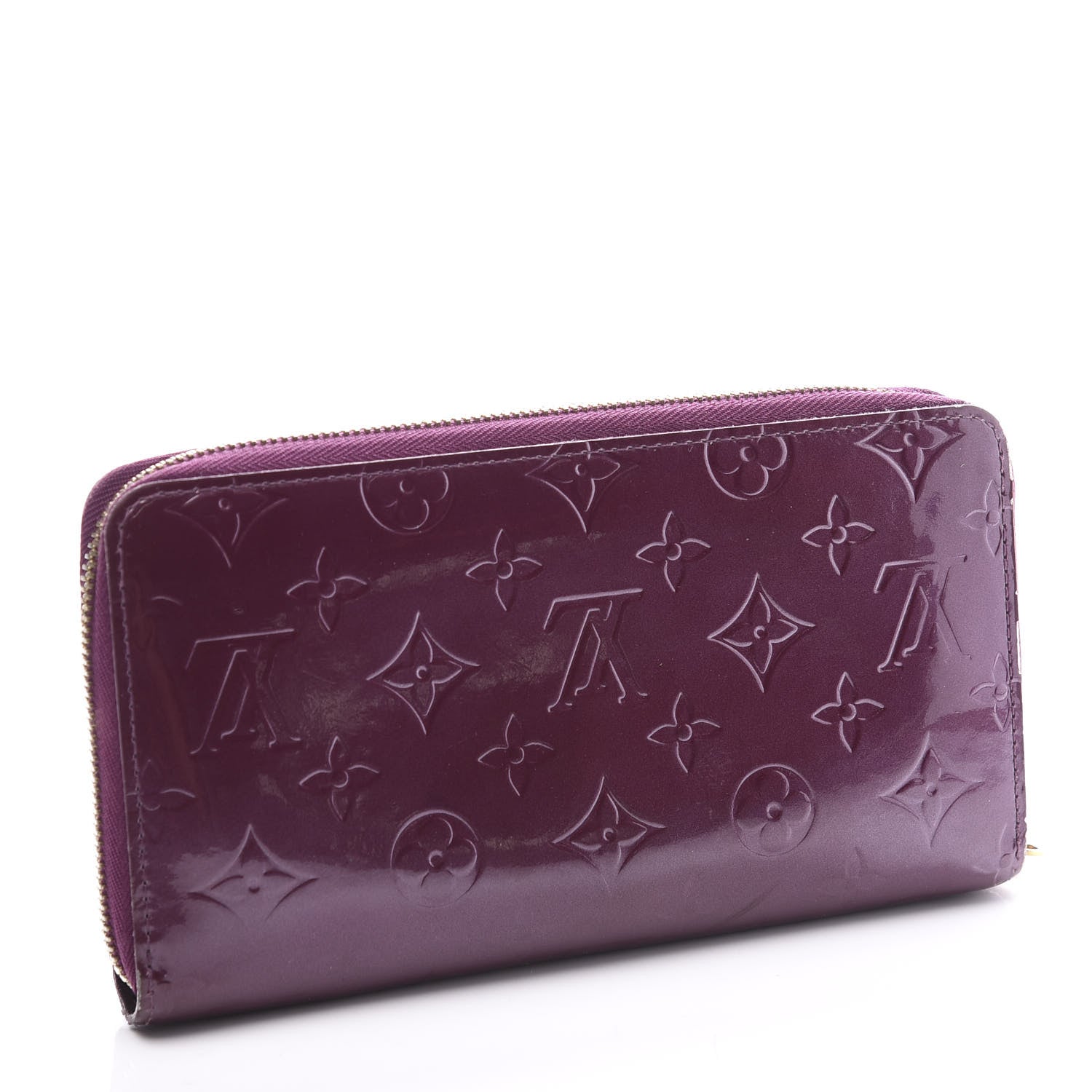 Louis Vuitton Vernis Zippy Wallet Violet 2 of 9