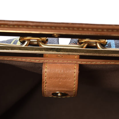Louis Vuitton Monogram Multicolor Judy GM Black 6 of 7