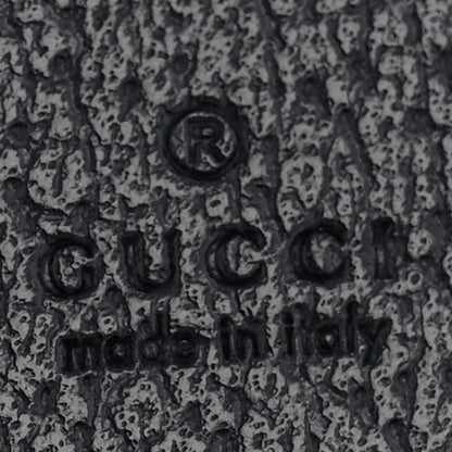 Gucci GG Supreme Monogram Textured Dollar Calfskin Web Ophidia Card Case Beige Blue 6 of 9