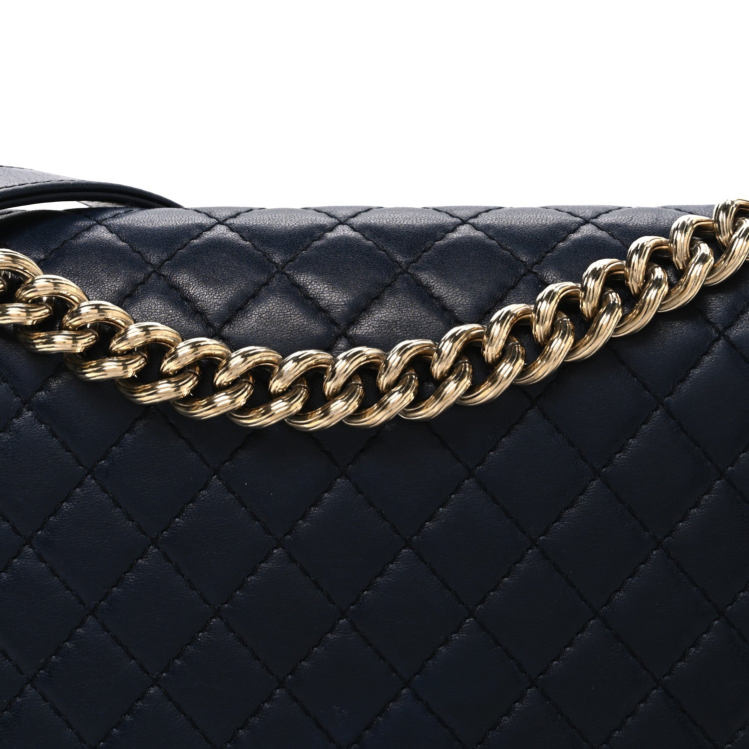 Chanel Lambskin Quilted New Medium Boy Flap Navy 8 of 11