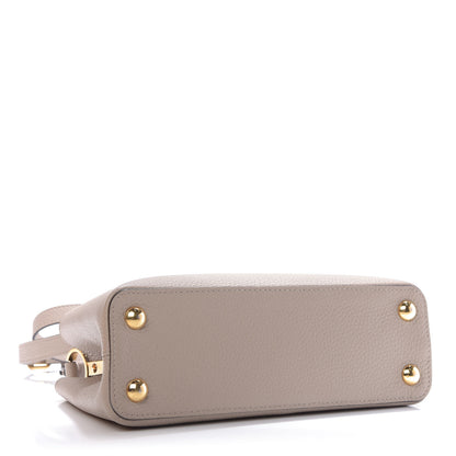 Louis Vuitton Taurillon Capucines BB Galet 5 of 10