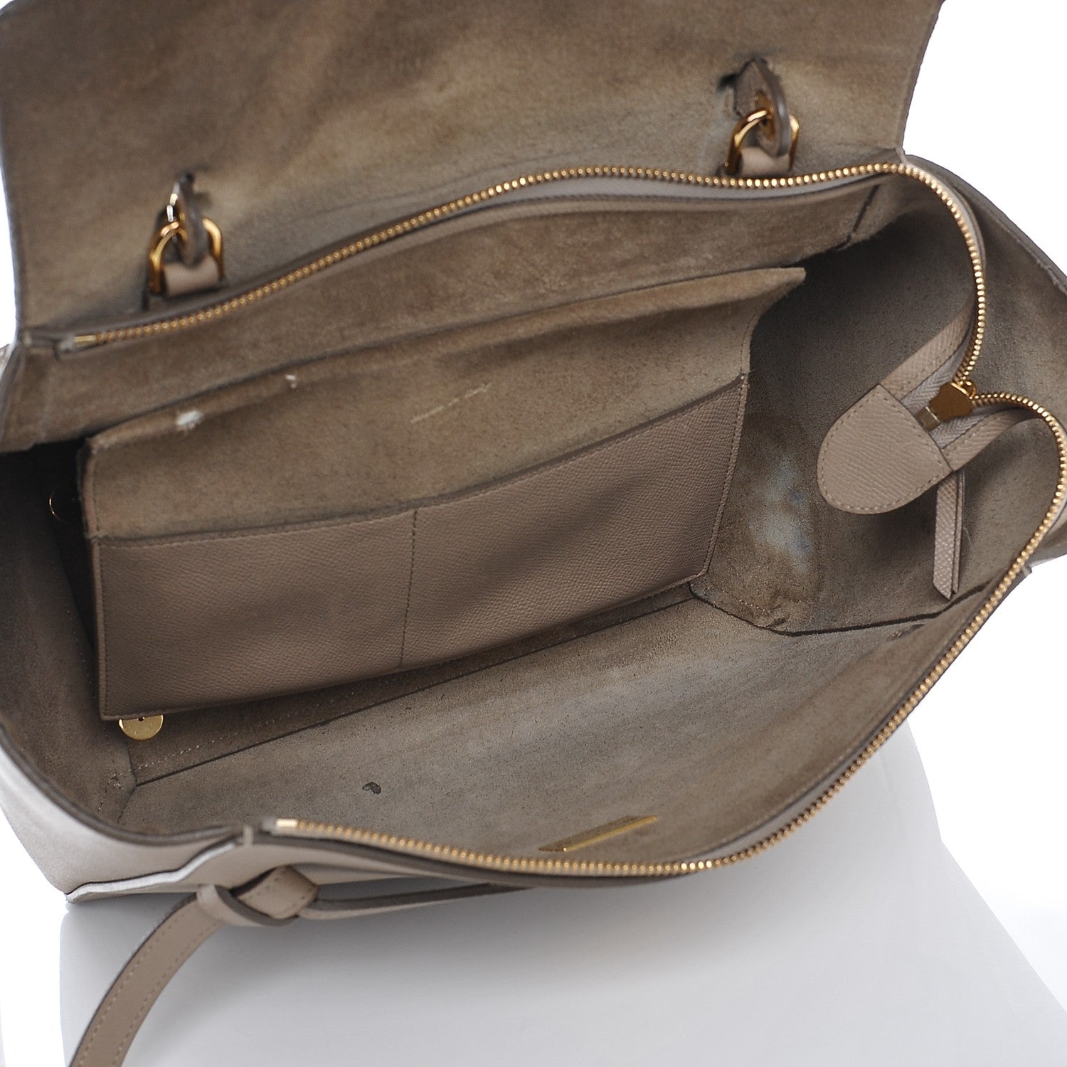 Celine Grained Calfskin Mini Belt Bag Dune 5 of 11