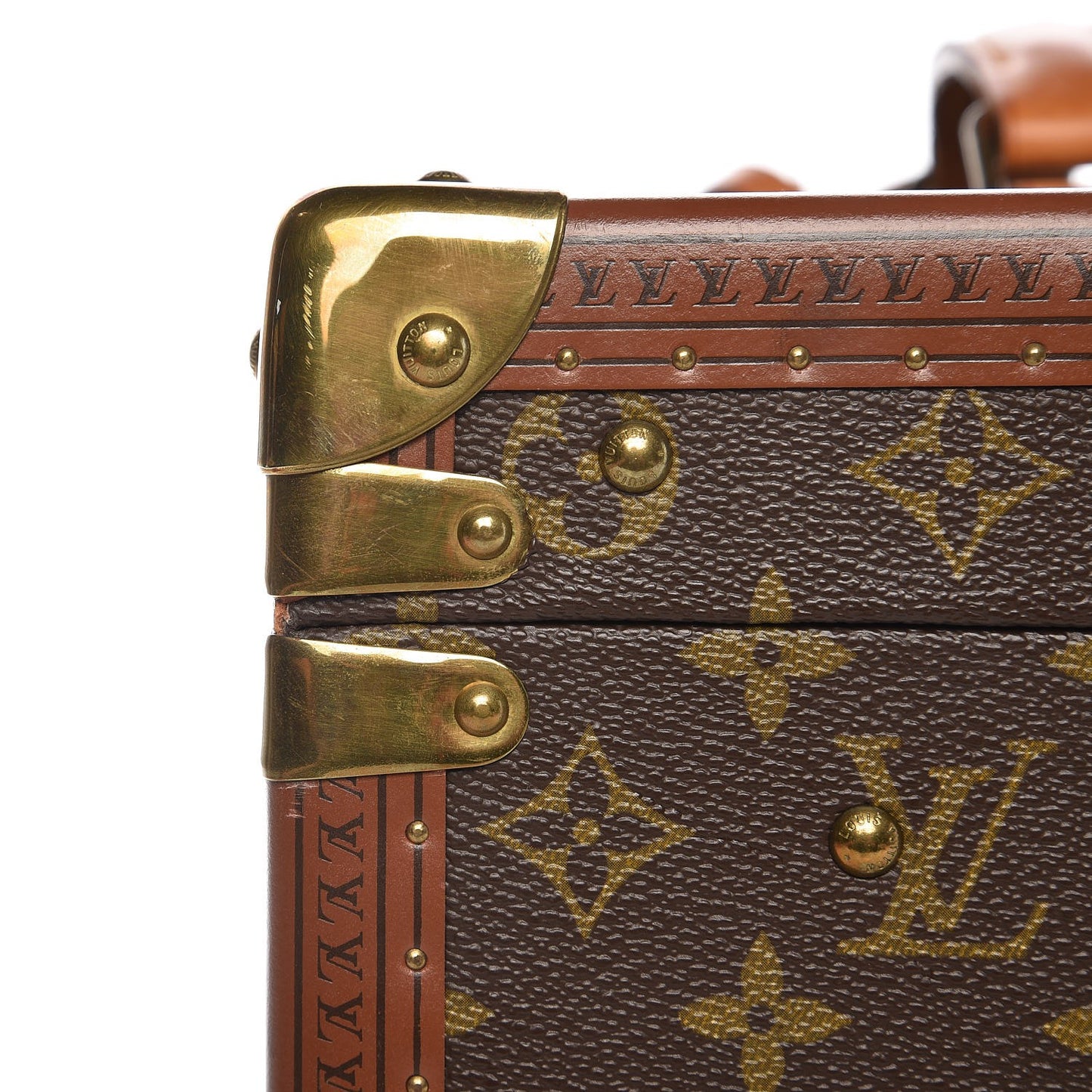 Monogram Boite Bouteilles et Glace Beauty Train Case