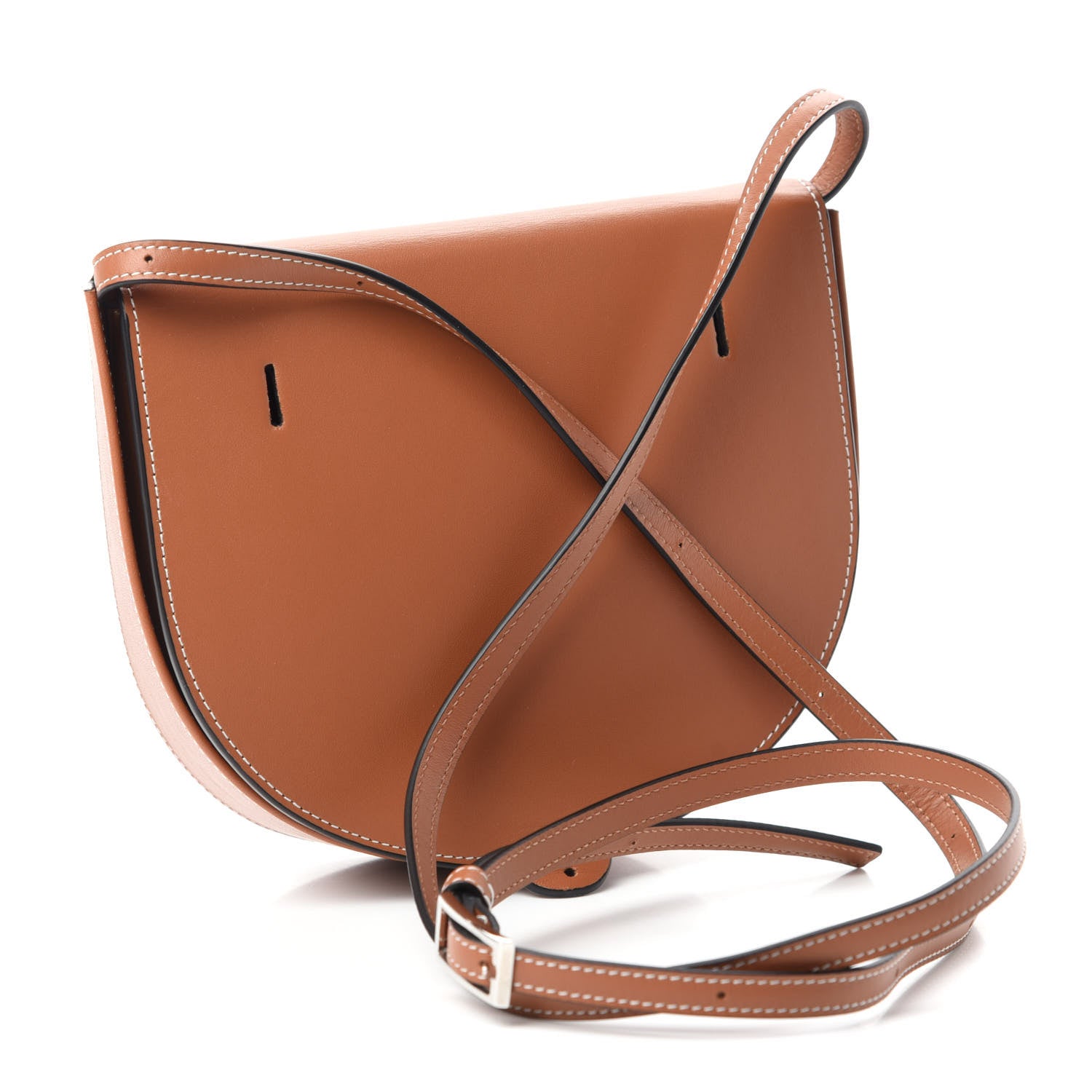 Loewe Soft Calfskin Small Heel Bag Tan 3 of 10